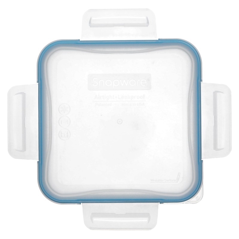 Snapware 8704-PC 4-Cup Total Solutions Lid w/Blue Spruce Gasket (4-Pack)