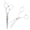 XUMIUZIY 5.5 Inch Barber Hairdressing Shear, Set Salon Hair Cutting