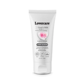LoverCare Goat’s Milk 2in1 Hand & Body Lotion Cherry Blossom 60mL