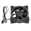 80mm PWM Case Fan Efficient Silent MFDB Dynamic Pressure Bearing