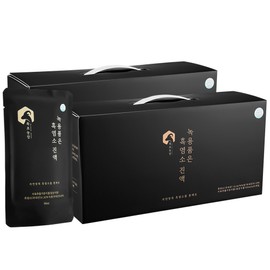 Pasture Farm Deer Antler Black Goat Extract 90ml x 60 Pieces / 목초농장 녹용 품은 흑염소진액 엑기스 90ml x 60개입