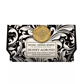 MICHEL DESIGN WORKS 8.7 OZ. SOAP BAR IN DIFFERENT SCENTS WITH FREE SHIP - Honey Almond