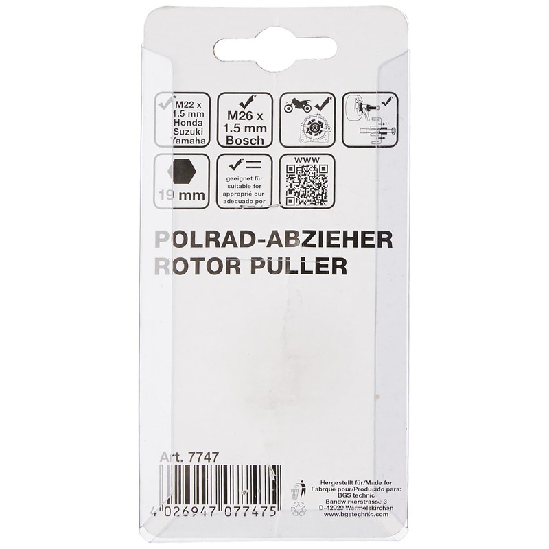 BGS 7747 | Rotor Puller | M22 x 1.5 mm