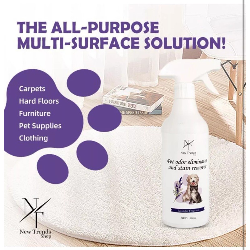 New Trends Shop Pet Odor And Stain Remover
