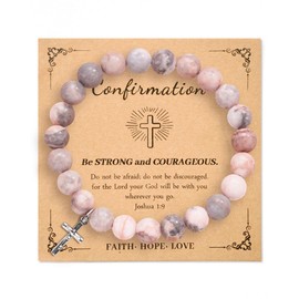 WWJD What Would Jesus Do Serenity Prayer Christian Religious Cross Bracelet for Women Teen Girls Gifts Jewelry (Cross on you cangratulations bracelet)