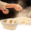 2 PCS 8 inch Oval Long Banneton Brotform Bread Dough