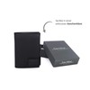 SecWal Zipped Coin Holder Black