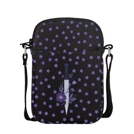 AKTAP Powerless Book Merch Powerless Themed Crossbody Bag Powerless Quote Shoulder Bag LR Fans Gifts Bookish Bookworm Gifts (CB, Powerless Mini CB-HT)