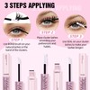 Uilulu Clear Lash Cluster Glue - Waterproof Lash Glue Use