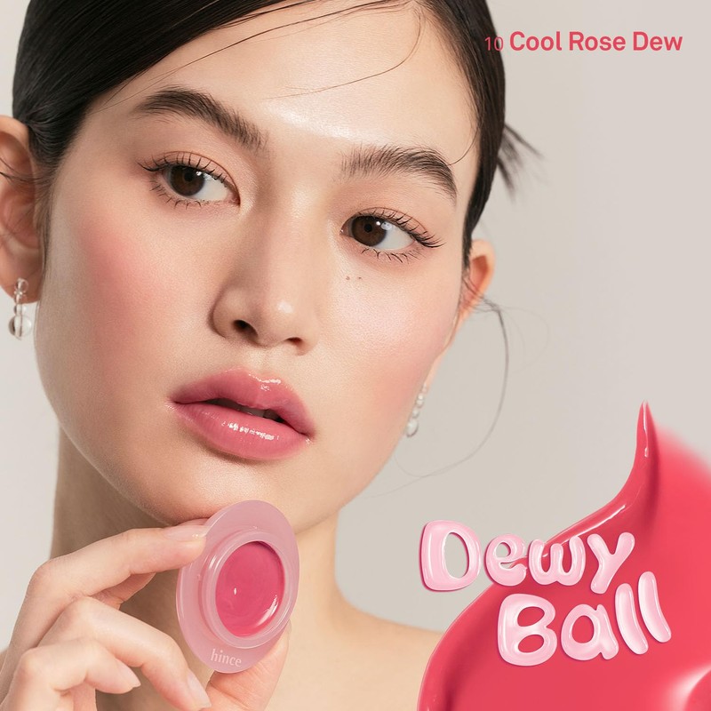hince Low Glow Dew Ball 10 Cool Rose Dew