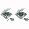Heng's 14" RV Roof Vent Kit w/Butyl Tape w/12 Volt
