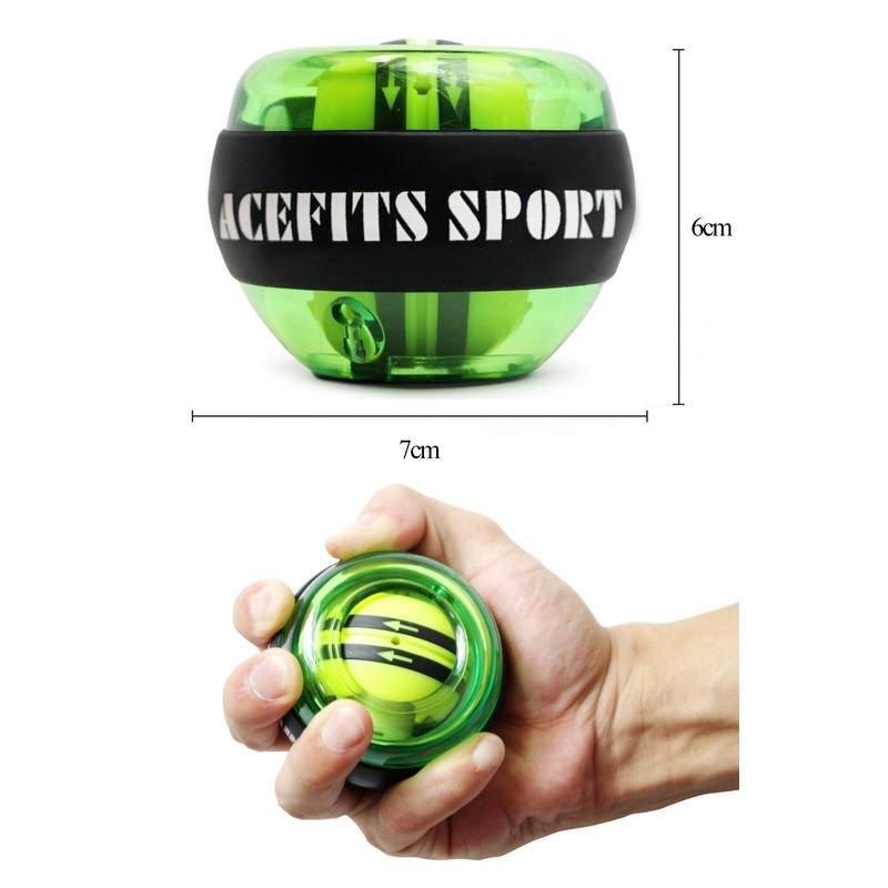 ACEFITS Twist Ball Auto Start Wrist Strengthener Blue
