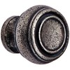 MNG Hardware 85064 Balance Cabinet Knob, 1.25 Inch, Distressed Pewter
