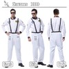 WELLXUNK Men's Astronaut Costume (L)