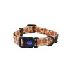 Ancol Maple Leaf Patterned Round Dog Collar Lightweight Sturdy Adjustable