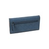 Nine West Women's Zuri SLG Check Sec Wallet, Steel Blue