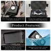GIONAR Hidden Key Holder, Car Storage Box, Magnetic Key Box