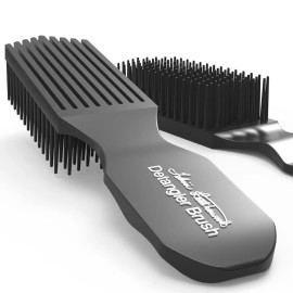 Brush With The Best Black Detangler Brush by Felicia Leatherwood - For Kinky Curly