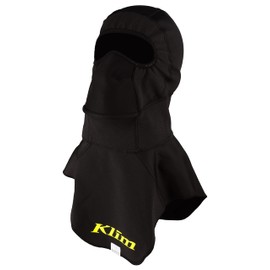 KLIM Arctic Balaclava Cold Weather Face Covering (Next Gen) (Black - Hi-Vis)