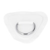 6Pcs PVC D Ring Patch Elastic Rope Set Stainless Steel