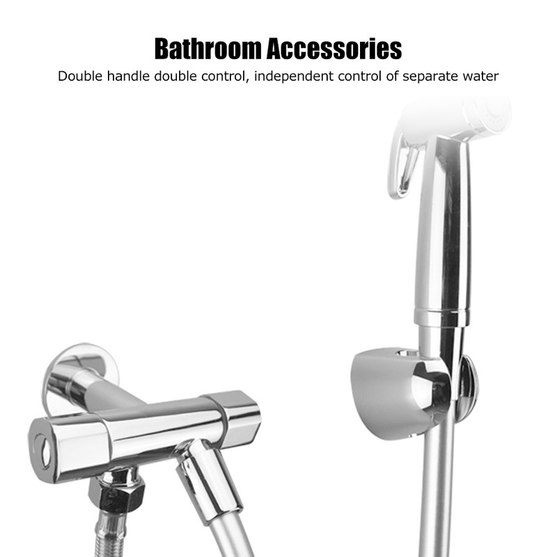 G1/2in Thread Brass 1 Inlet 2 Outlet Angle Valve ThreeWay