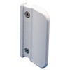 Balcony door handle "911" square design for outdoor use incl.