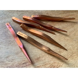 Mitten Golf Supply - Curved Slim Stick pitch mark/divot tool - Copper- Handmade!