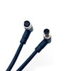 M8 6 Pin Sensor Connector Aviation Cable, Male to Female