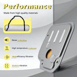 A4CF1 A4CF2 A5CF1 A5CF2 F4A41 W4A51 Automotive Trans Transmission Filter Kits Oil Pan Gasket Compatible with Hyundai for Kia Elantra Forte Soul Spectra Forte Koup 09-12# 46321-23001