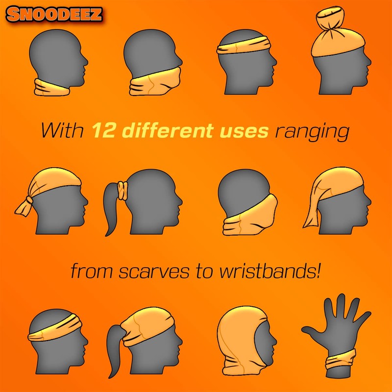 Kids Avocado Multifunctional Snood Headwear Hat (Green, One Size)