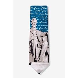 Wild Ties Blue Microfiber Tie | Lincoln Necktie