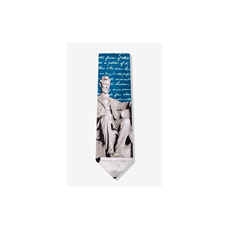 Wild Ties Blue Microfiber Tie | Lincoln Necktie