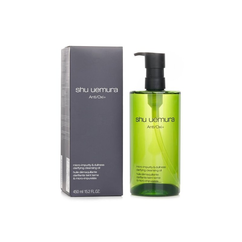Shu Uemura Anti/Oxy+ Micro-Impurity & Dunner's Clarifying Cleansing Oil 450ml