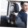 FUNOMOCYA Car Seat Back Double Hook Durable Headrest Hanger for