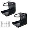 Car Drink Holder Set of 2 Foldable Plastic Bottle Water