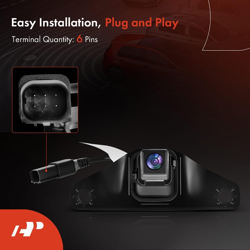 A-Premium Park Assist Camera Rear View Backup Reverse Camera Compatible