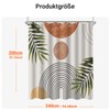 Lerores Shower Curtain 240 x 200 cm