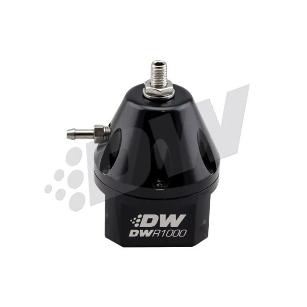 DeatschWerks DWR1000 Adjustable Fuel Pressure Regulator - Black X1