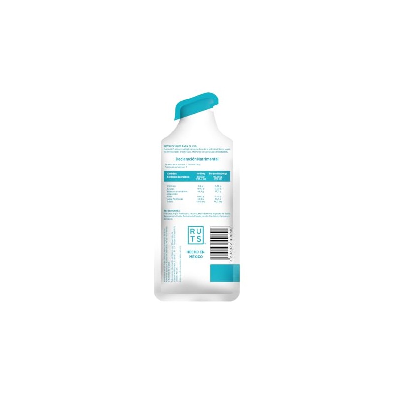 RUTS HYDROGEL | 25 GR DE CARBOHIDRATOS | MALTODEXTRINA, GLUCOSA
