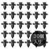 XSAJU 30pcs Rivets for Car Nissan Clips Mud Flaps Nylon