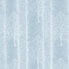 NetCurtainsUK Forest Trees Pattern Net Curtains In White - Sold