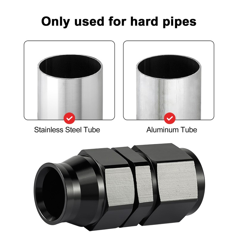 EVIL ENERGY 6AN Female Flare to 5/16" Compression Hardline Fitting