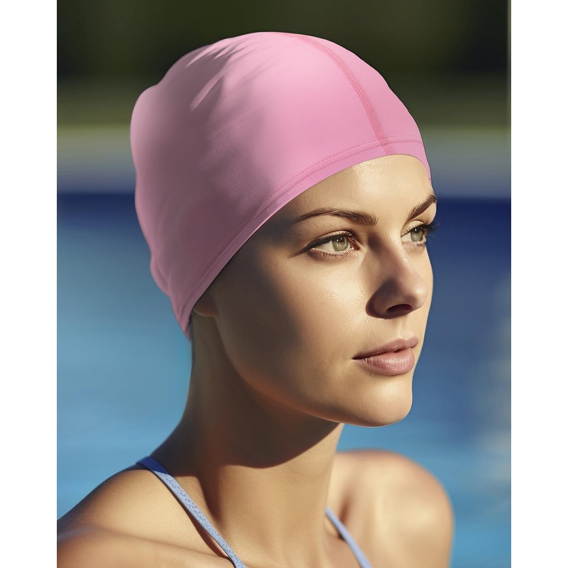 Fabric Swimming Cap – Comfortable, Durable & High Elastic (Light
