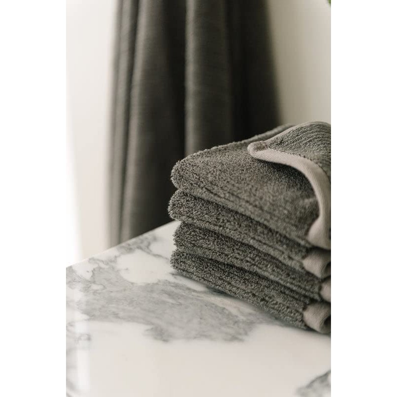 Cozy Earth Ribbed Washcloth Set - 60% Cotton 40% Viscose