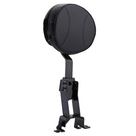 AUFER Driver Rider Backrest Sissy Bar With Back Rest Pad Mounting Kit Compatible With For chief Classic Chieftain Roadmaster Springfield 2014-2019 (Detachable, Adjustable, Plug-In)