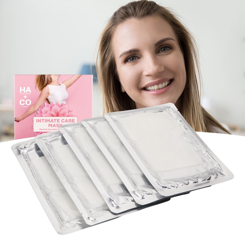 5pcs Women Private Part Mask Dilute Melanin Deep Moisturizing Skin