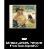 Miranda Lambert Postcards From Texas Autographed CD Hand Signed GREAT