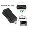 chenyang 3 Pack Mini 8Pin to USB 2.0 Adapter, USB