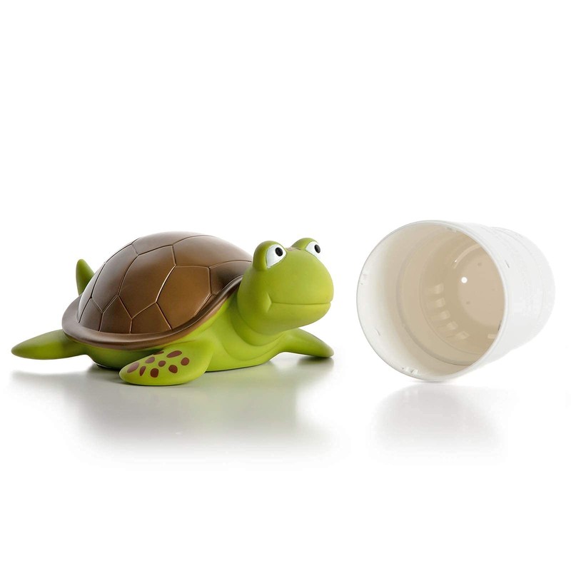 XY-WQ Chlorine Floater, Floating Pool Chlorine Dispenser (Turtle), Fits 1