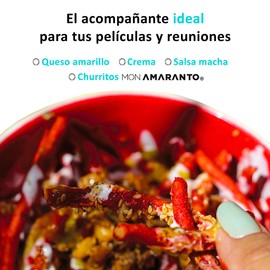 Mon Amaranto | Snack nutrimental de varios sabores - 1 Pack (350 gr) (350 gr, Piquin)